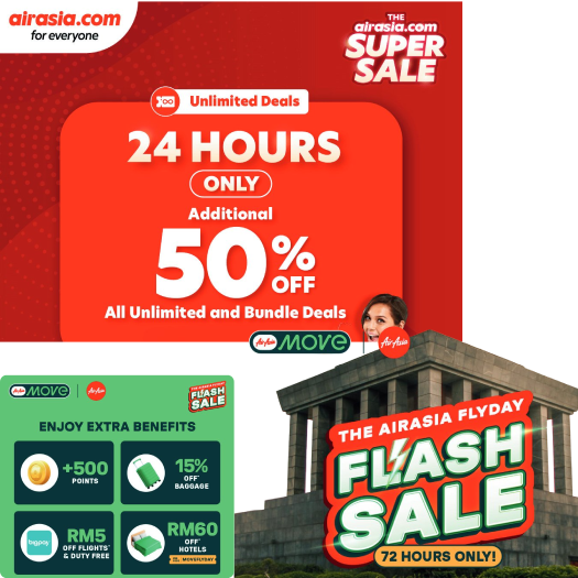 AirAsia Coupons Codes: Save Big on Flights & Travel Deals