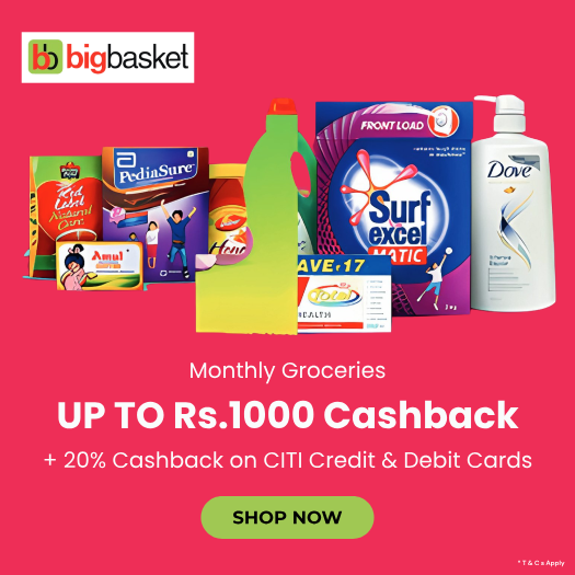 Big Basket Coupons Codes: Best Deals on Groceries & Essentials
