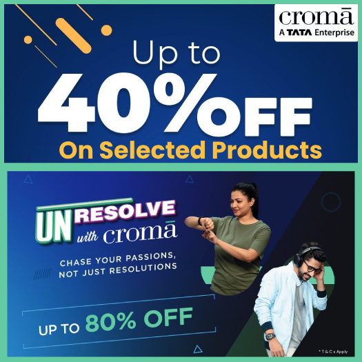 Croma Coupon Codes: Best Deals on Electronics & Appliances