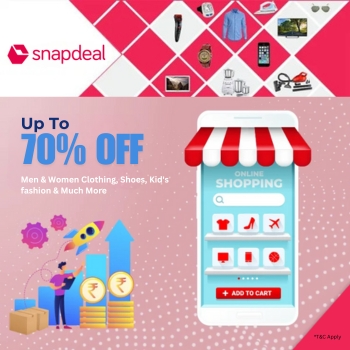 Exclusive Snapdeal Coupons & Offers for Fashion, Electronics & Home Goods