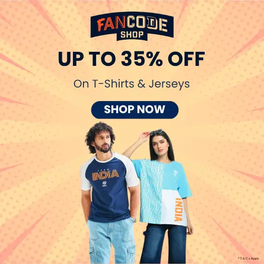 FanCode Coupons: Best Deals on Sports Streaming & Merchandise