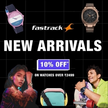 Fastrack coupon codes: Trendy Watches & Bags at Discounted Prices
