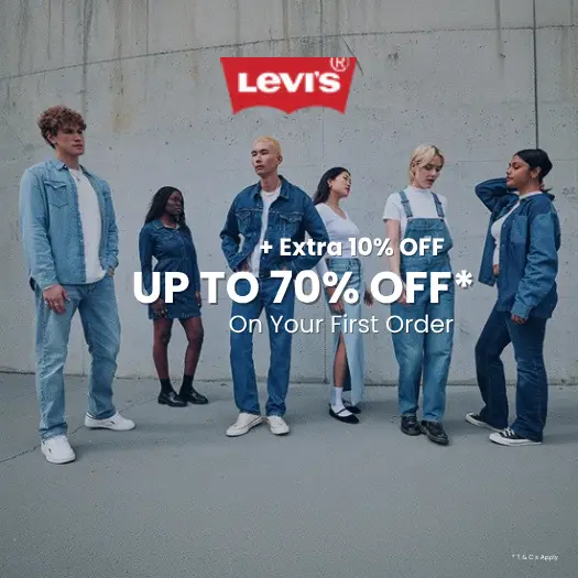 Levi's Coupons – Up to 50% OFF on Denim & Casualwear