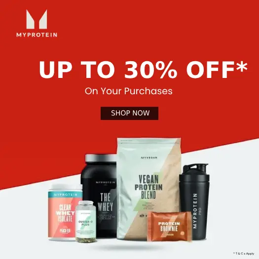 MyProtein Coupon Codes: Best Deals on Nutrition & Supplements
