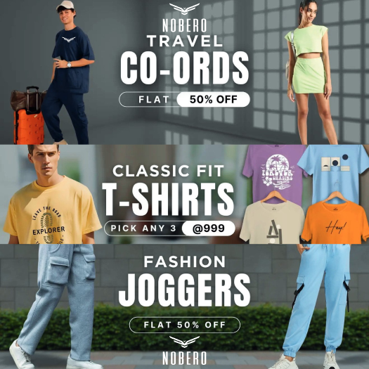 Nobero Coupons: Redefining Comfort and Style for Modern Men and Women