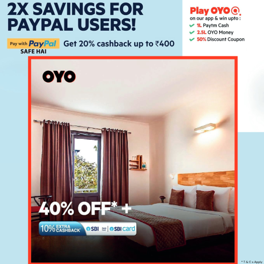 OYO Coupons & Promo Codes: Best Deals on Hotels & Stays