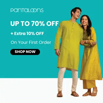 Pantaloons Coupon Codes – Upto 60% OFF on Trendy Fashionwear