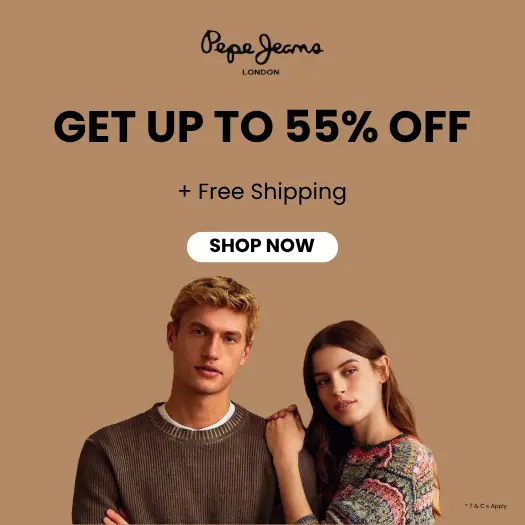 Pepe Jeans Coupon Codes: Get Discounts on Trendy Denim & Apparel