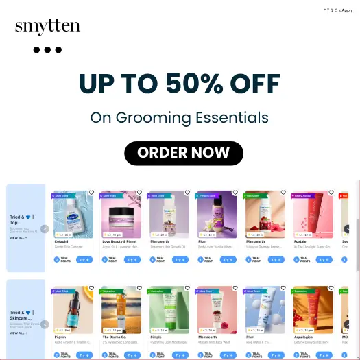 Smytten Coupon Codes: Get Free Trials & Discounts on Premium Products