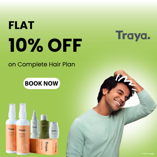 Traya Coupons Codes: Best Deals on Hair Care & Wellness