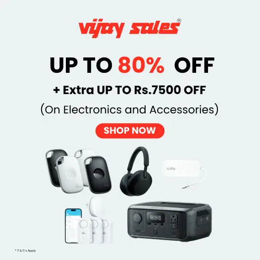 Vijay Sales Coupon Codes – Get the Best Deals on Electronics & Appliances