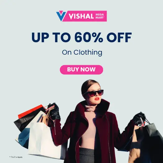 Vishal Mega Mart Coupon Codes: Get Discounts on Fashion & Groceries
