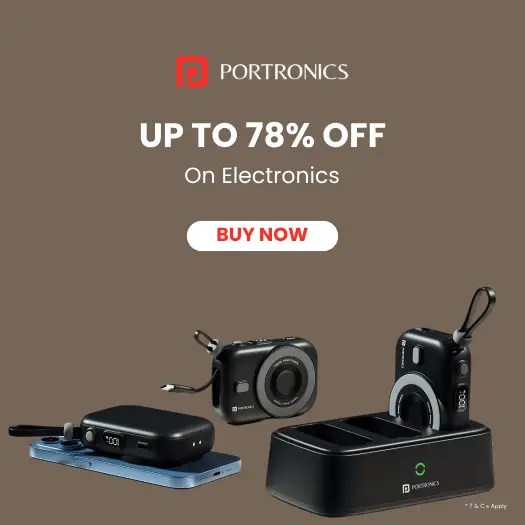Portronics Coupon Codes – Save on Smart Gadgets & Accessories